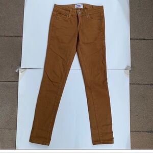 Paige size 23 light Brown Skinny Jeans